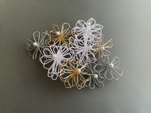 画像をギャラリービューアに読み込む, 水引アクセサリー 花