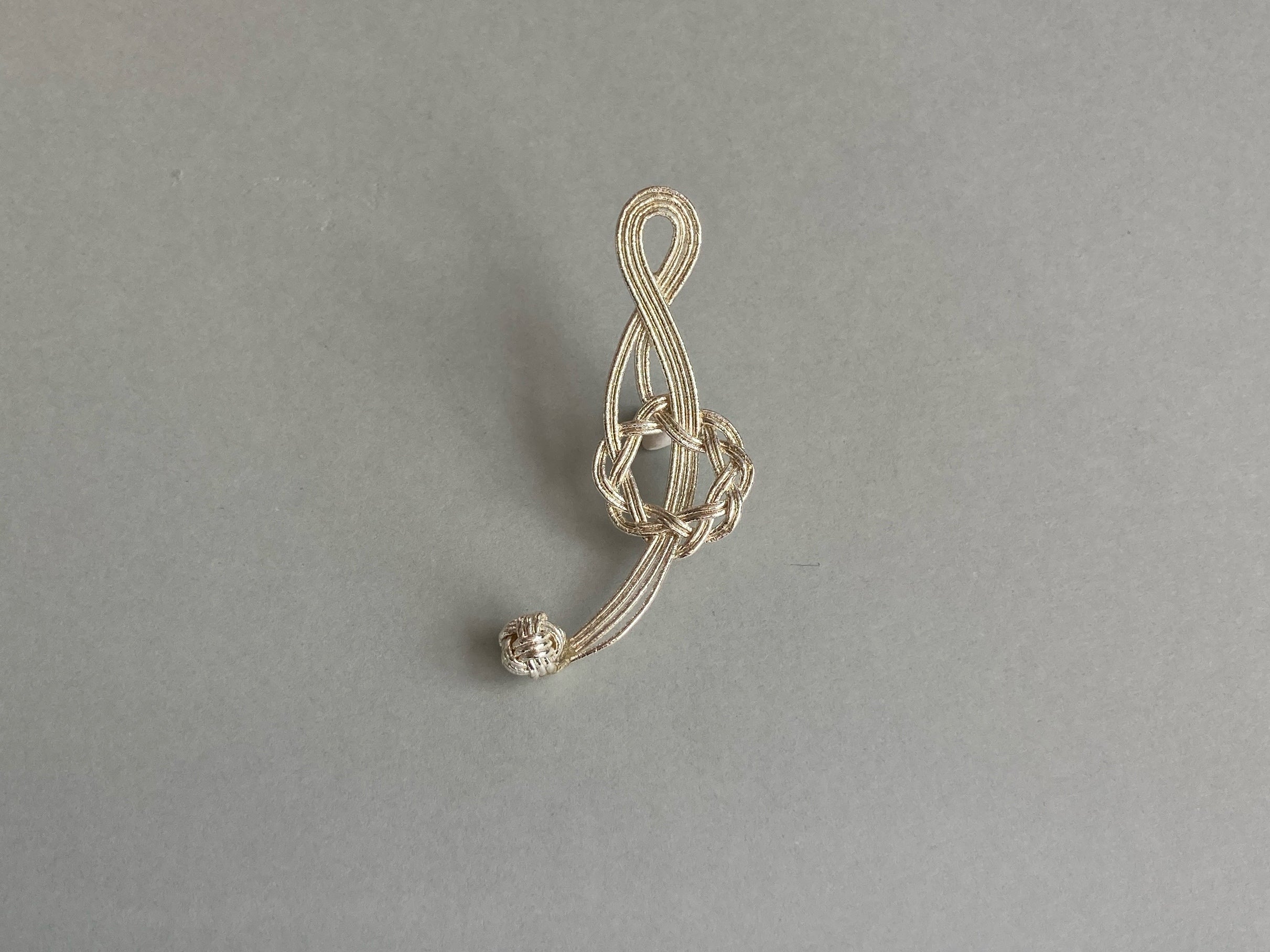 brooch pro series Violinschlüssel_102|ト音記号ブローチ brooch pro series Violinschlüssel_102|ト音記号ブローチ