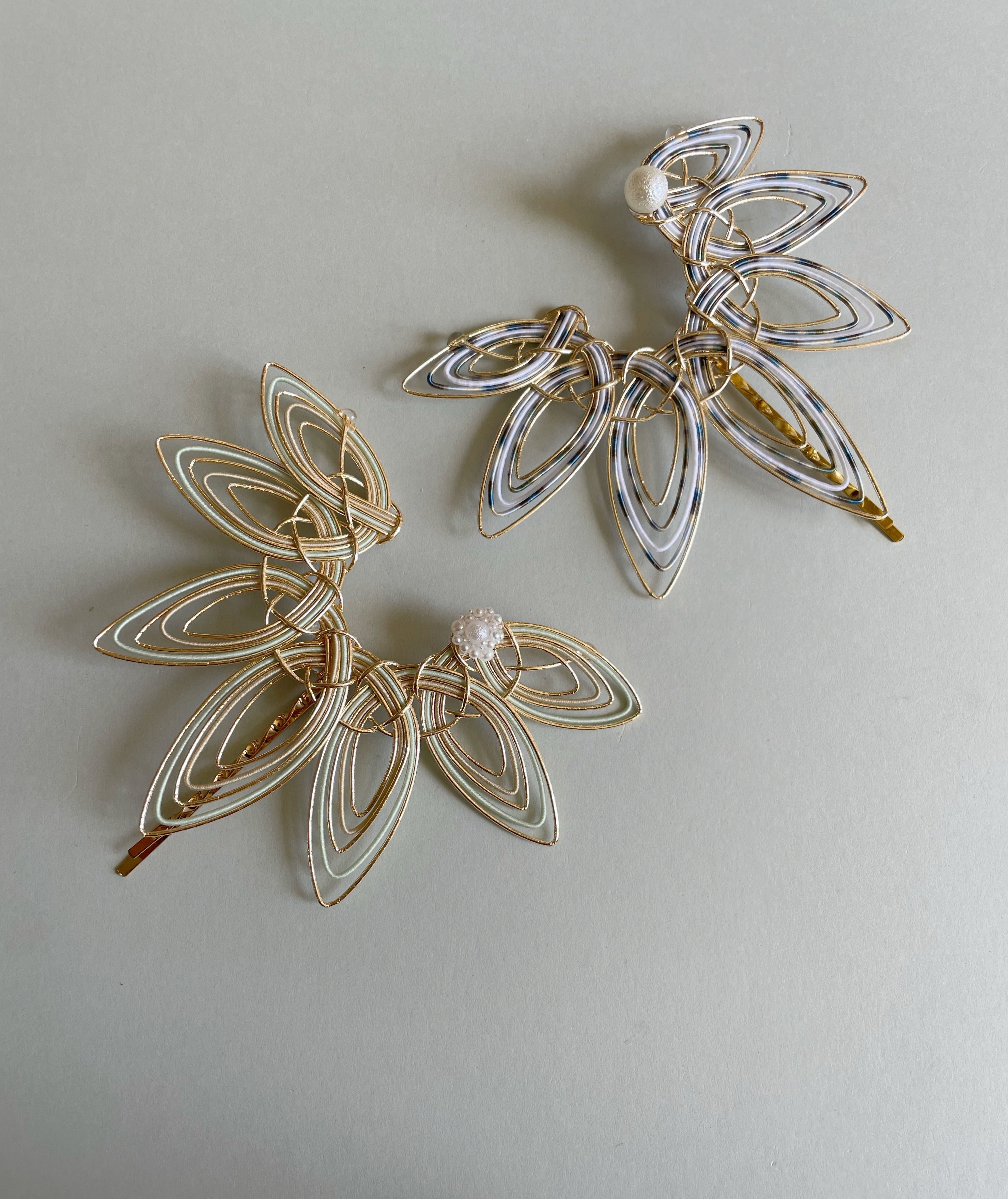 髪飾り hair accessory｜羽根髪飾り｜TOKYO MIZUHIKI Original – TOKYO