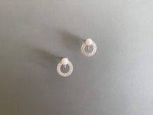 Muatkan imej ke dalam penonton Galeri, earrings wakka_101-102｜ひとつ輪ピアスorイヤリング｜TOKYO MIZUHIKI Original
