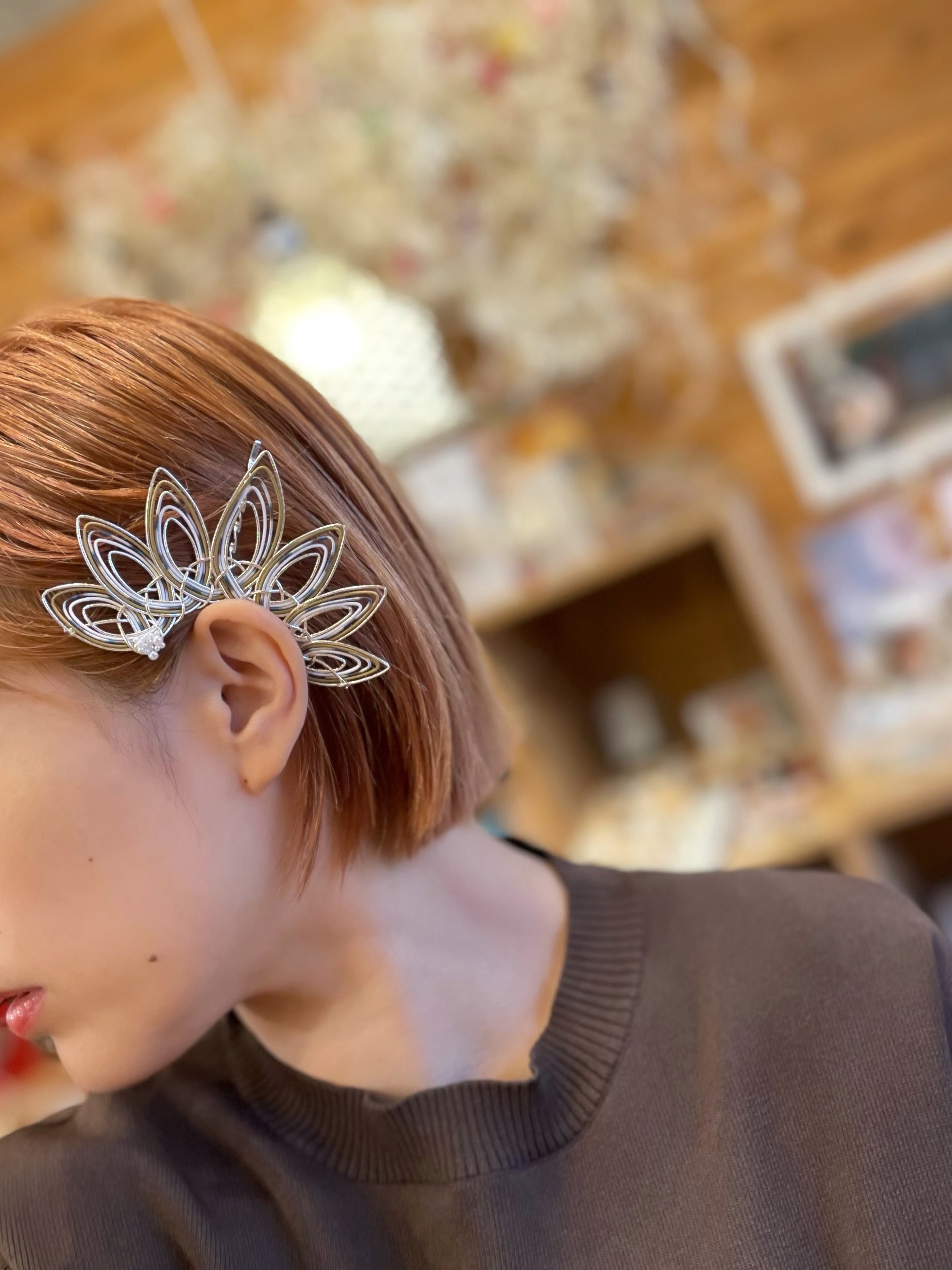 hair accessory｜羽根髪飾り｜TOKYO MIZUHIKI Original – TOKYO