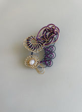 이미지를 갤러리 뷰어에 로드 , Mizuhiki-brooch-oriental｜オリエンタル水引ブローチ｜TOKYO MIZUHIKI by Emi
