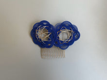 画像をギャラリービューアに読み込む, hair accessory-double flower｜髪飾り｜TOKYO MIZUHIKI by Emi
