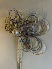 画像をギャラリービューアに読み込む, peacock hair accessory｜孔雀の髪飾り｜TOKYO MIZUHIKI Original
