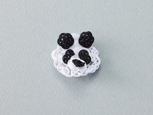 Load image into Gallery viewer, brooch zoo series panda_101｜パンダブローチ｜TOKYO MIZUHIKI Original
