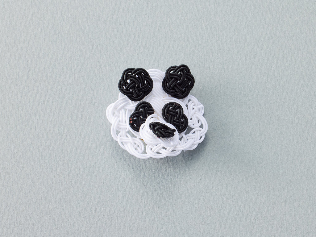 brooch zoo series panda_101｜パンダブローチ｜TOKYO MIZUHIKI Original