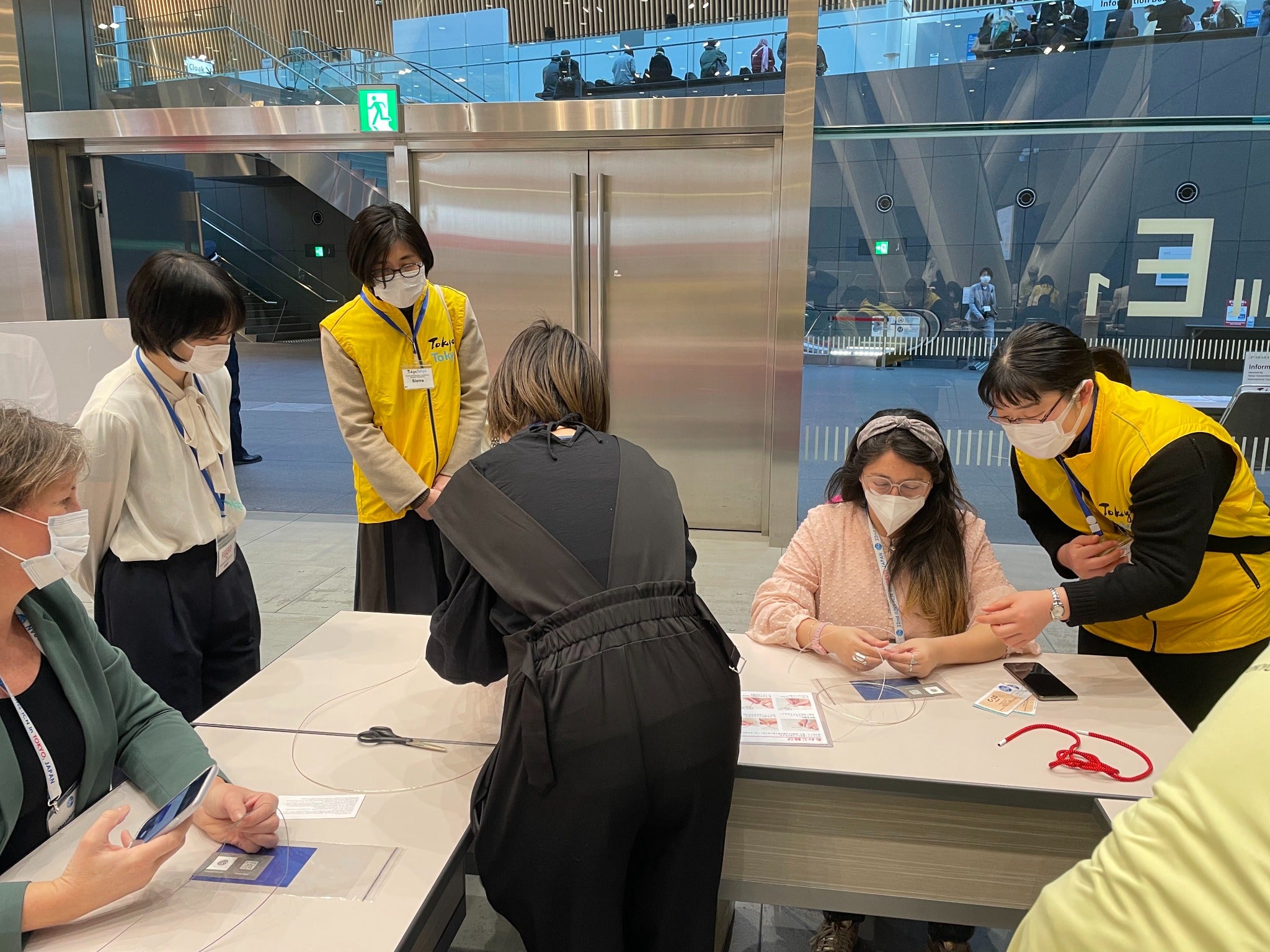 Mizuhiki workshop participants